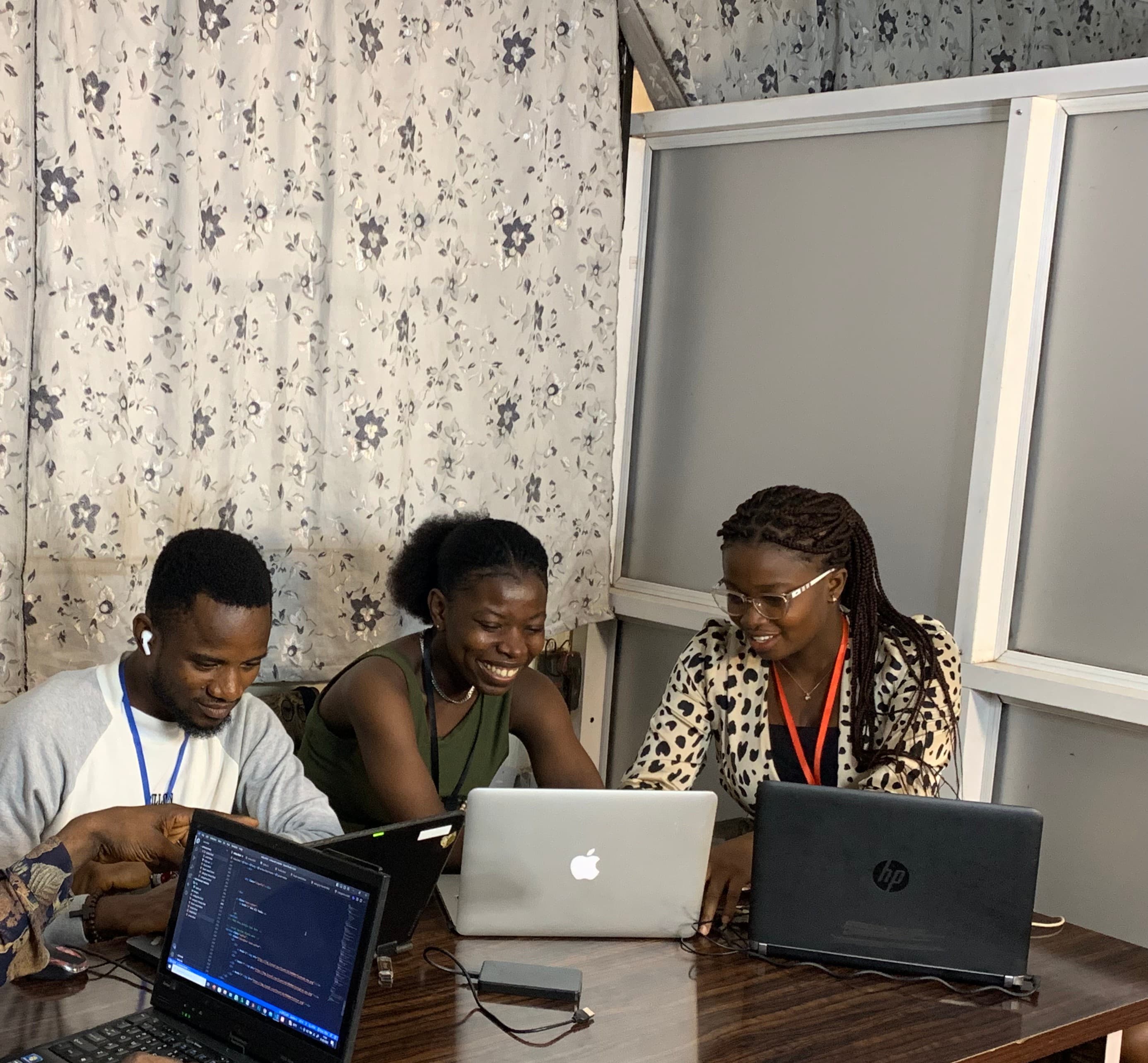 Engineer working on solar panels